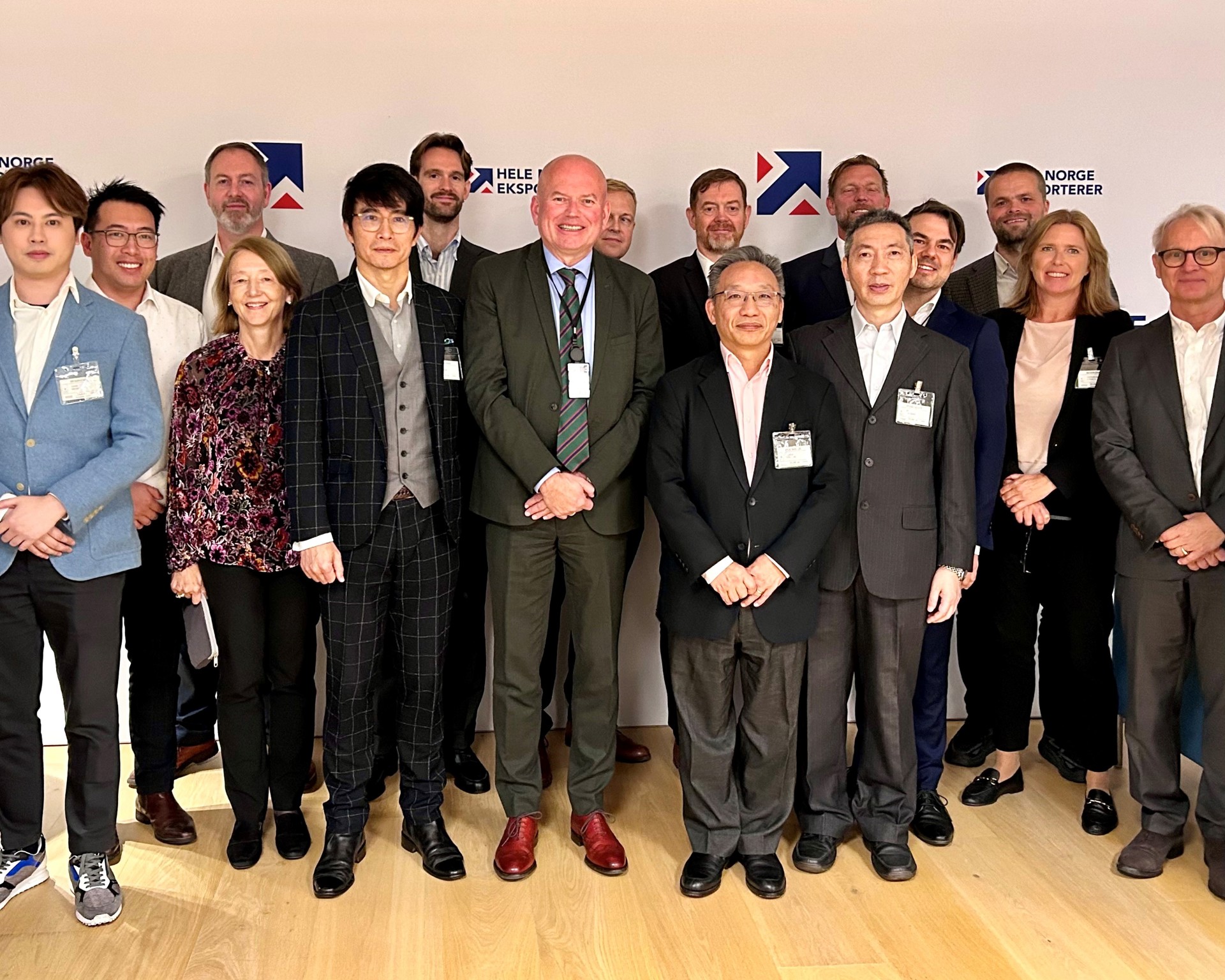 Delegasjon fra Hong Kong