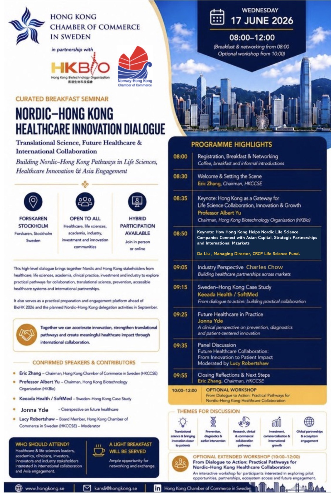 NORDIC-HONG KONG HEALTHCARE SEMINAR